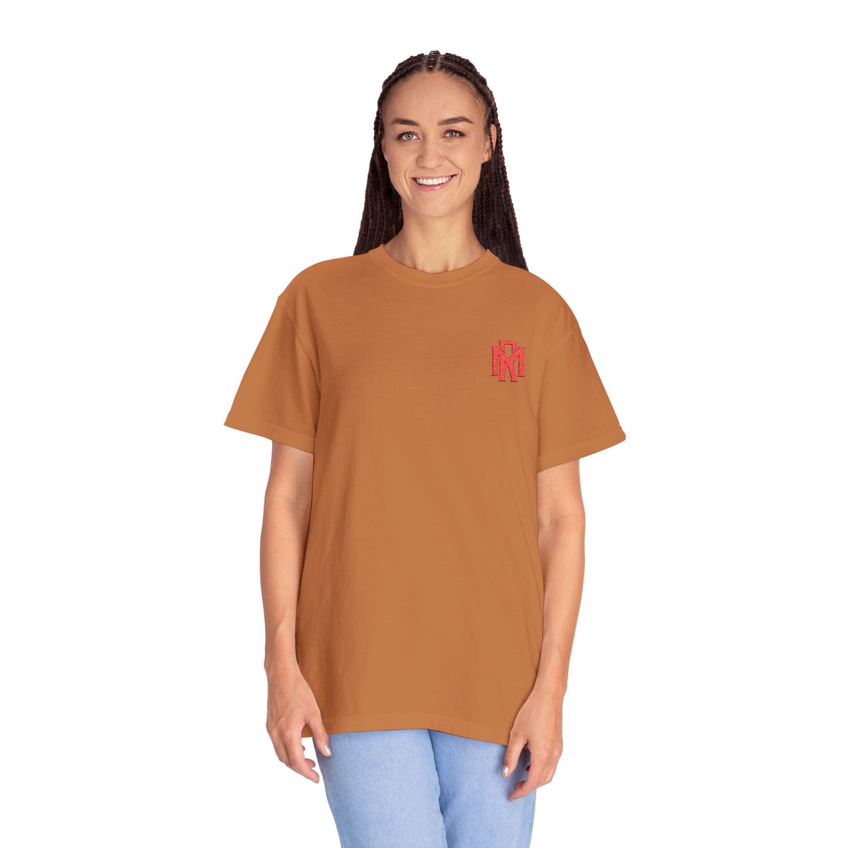 Pixel Heart T-Shirt — Small Red Heart Chest Graphic