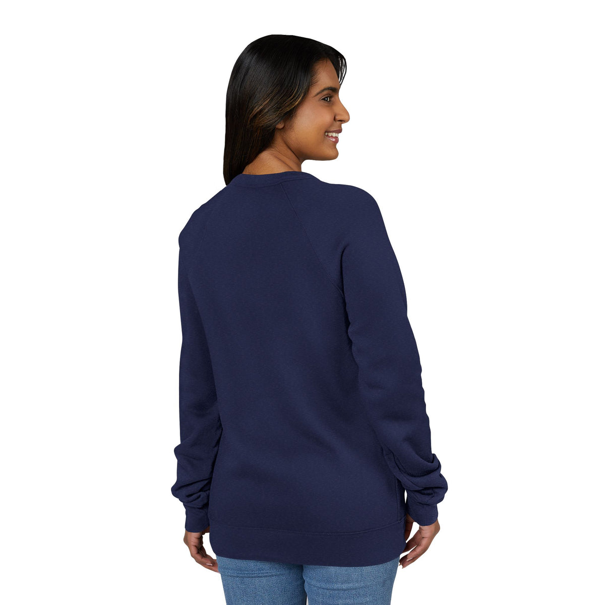 Monogram RM Minimalist Black Raglan Sweatshirt