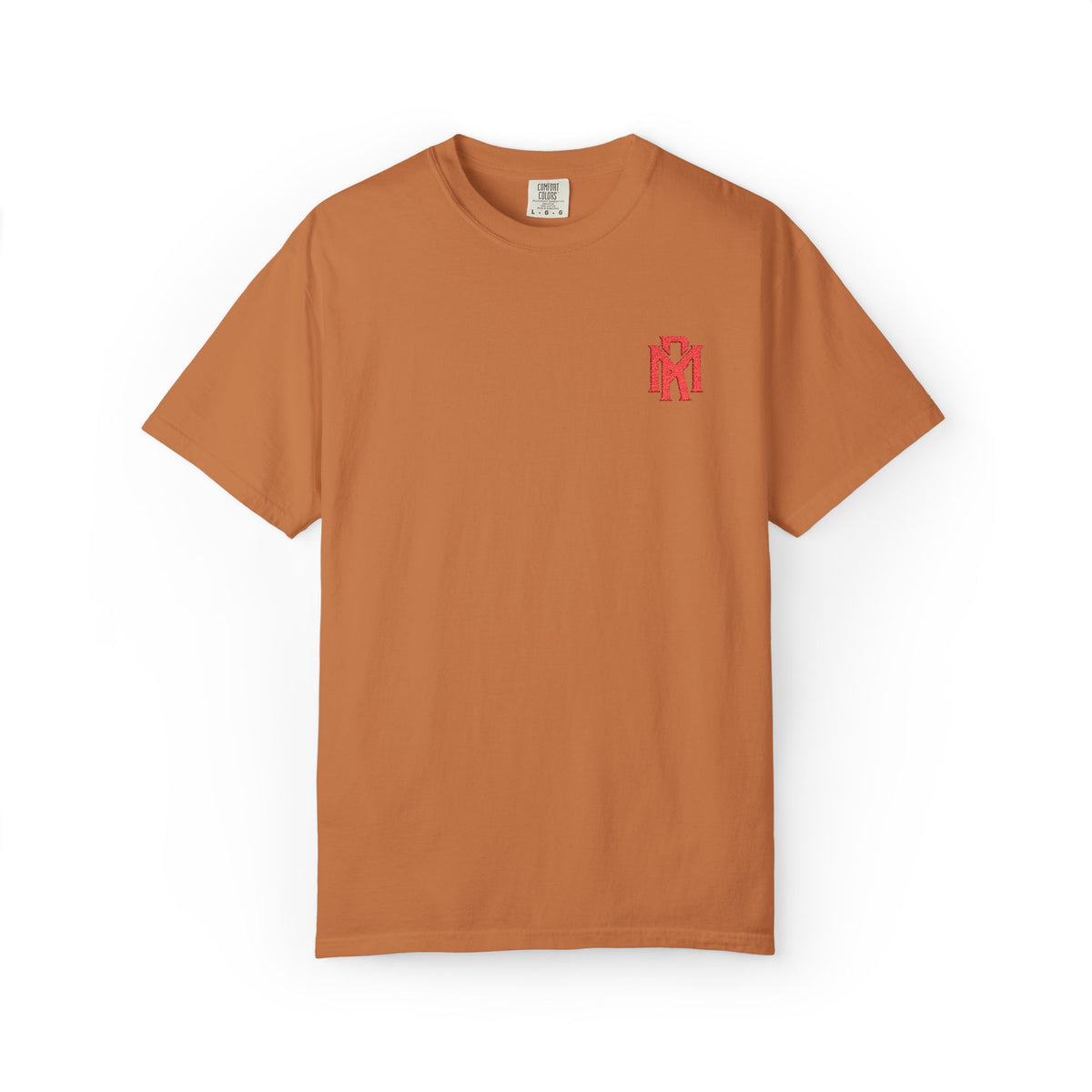 Pixel Heart T-Shirt — Small Red Heart Chest Graphic