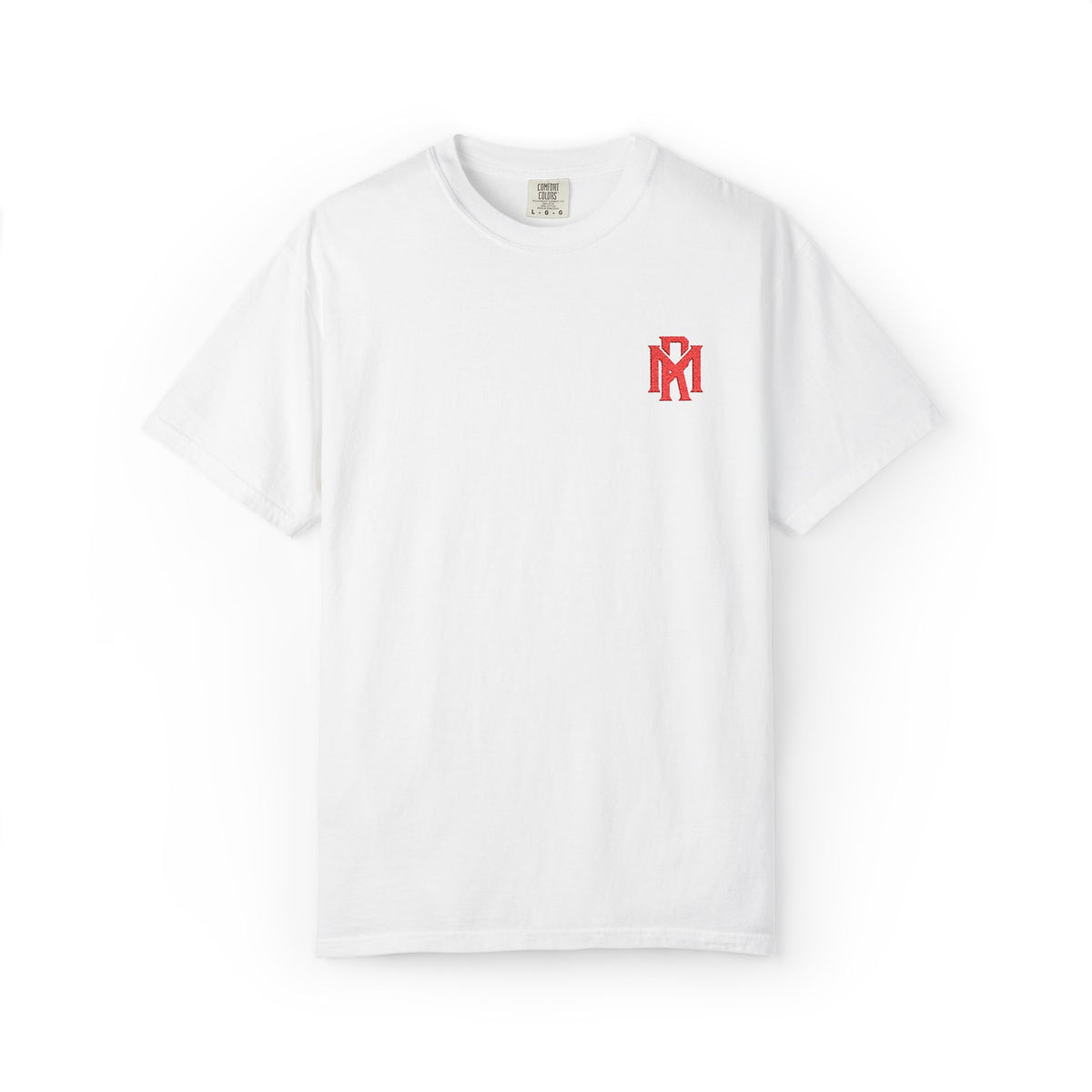 Pixel Heart T-Shirt — Small Red Heart Chest Graphic