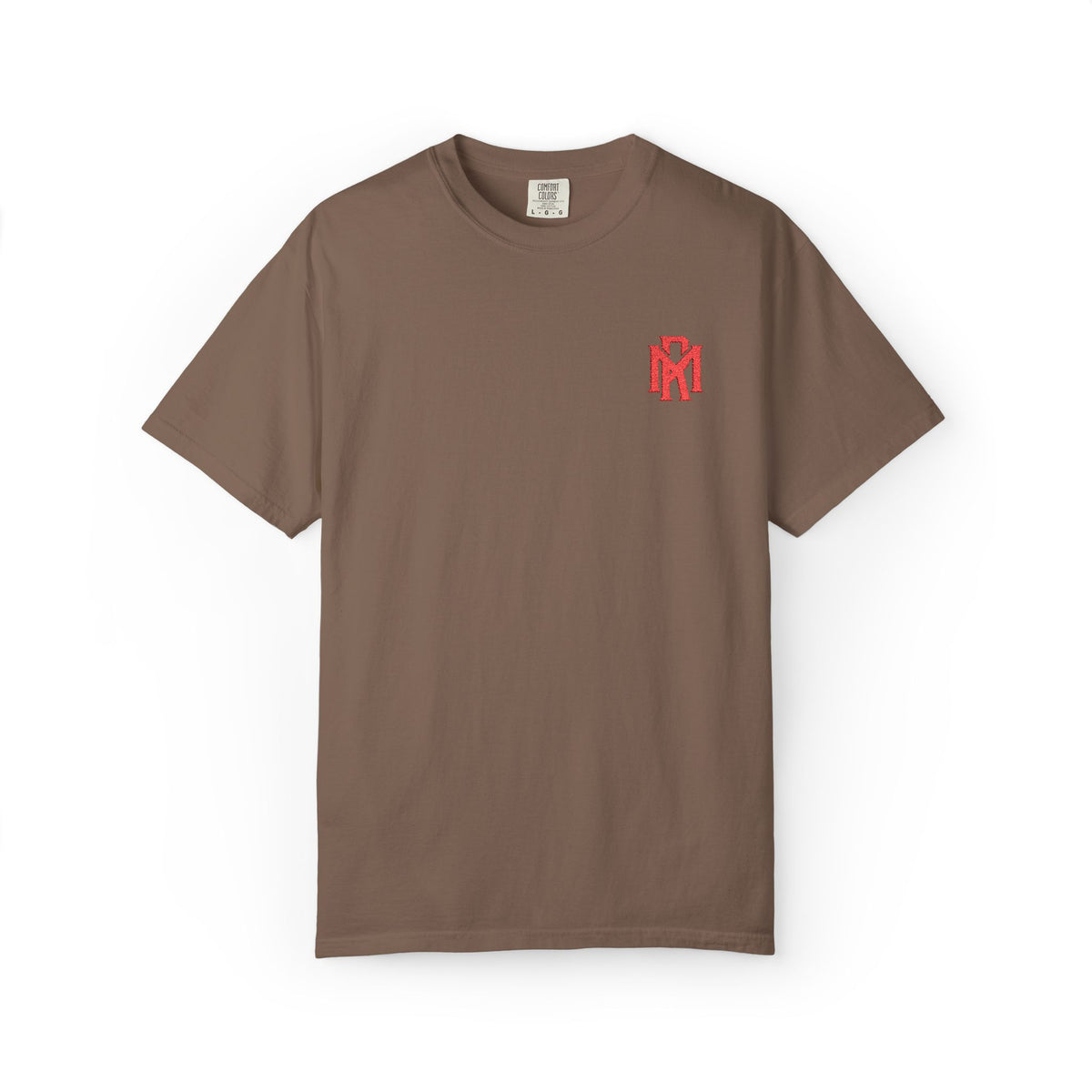 Pixel Heart T-Shirt — Small Red Heart Chest Graphic
