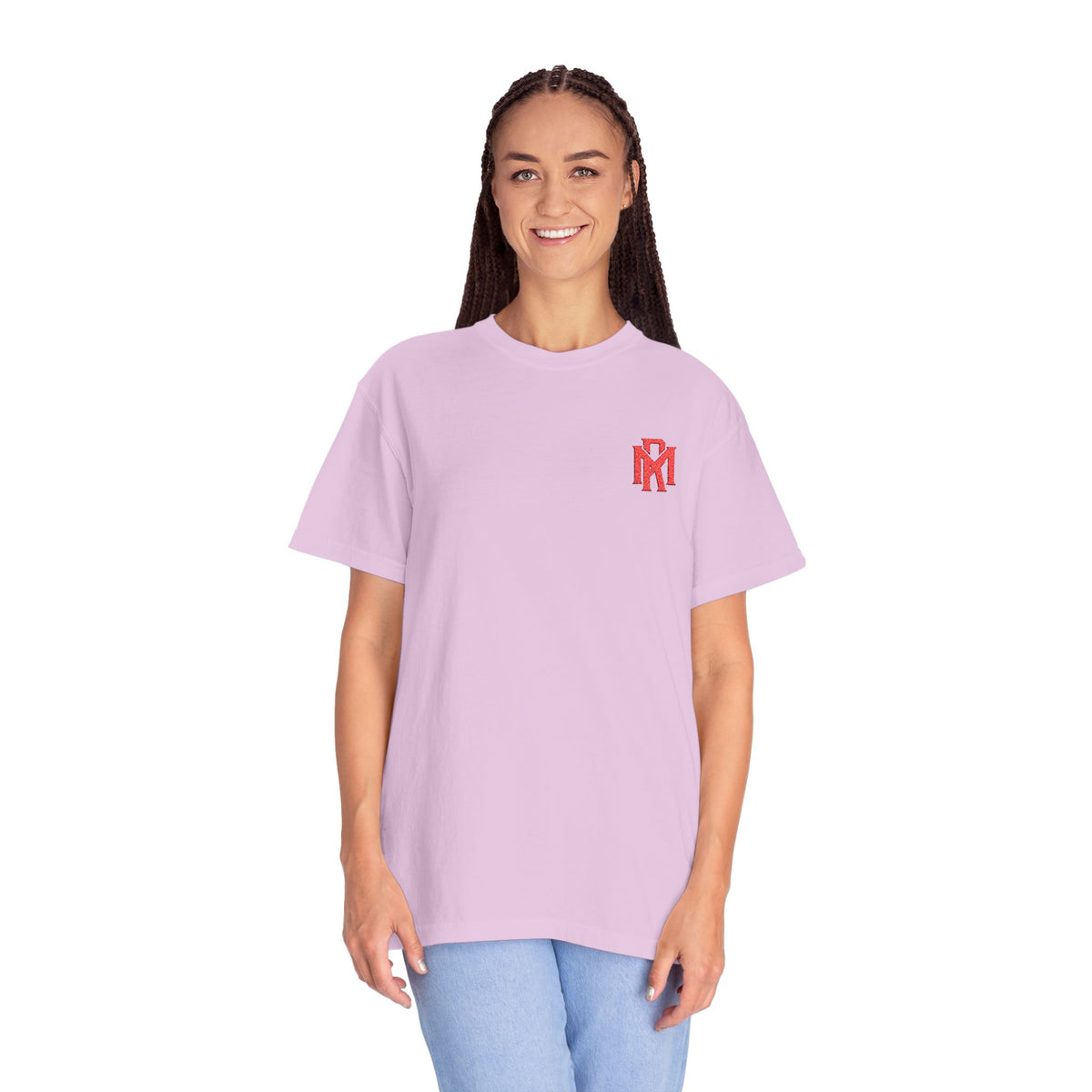 Pixel Heart T-Shirt — Small Red Heart Chest Graphic