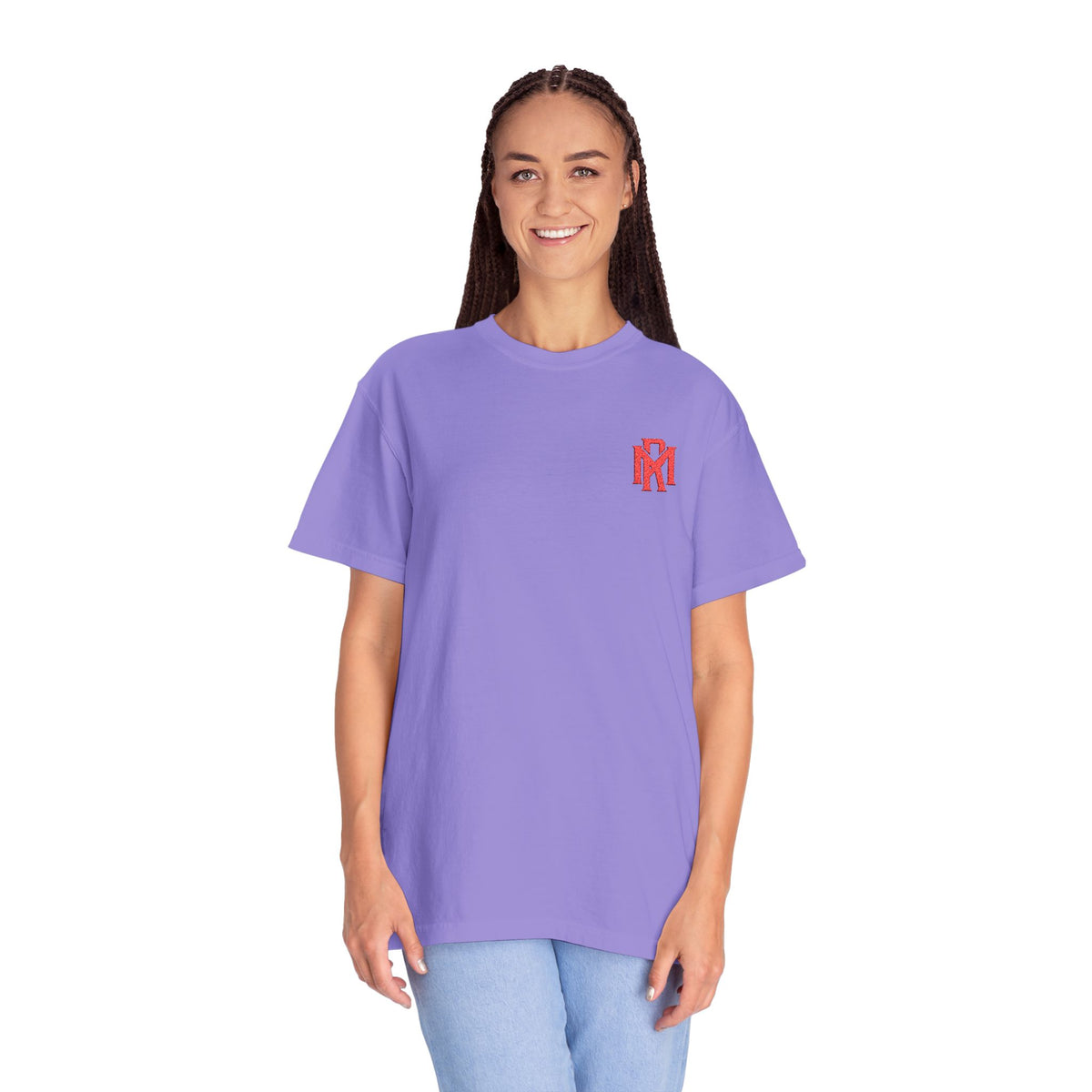 Pixel Heart T-Shirt — Small Red Heart Chest Graphic