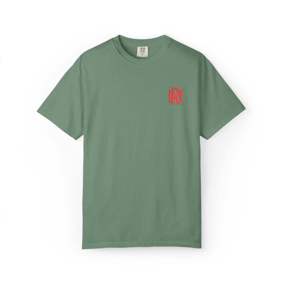 Pixel Heart T-Shirt — Small Red Heart Chest Graphic