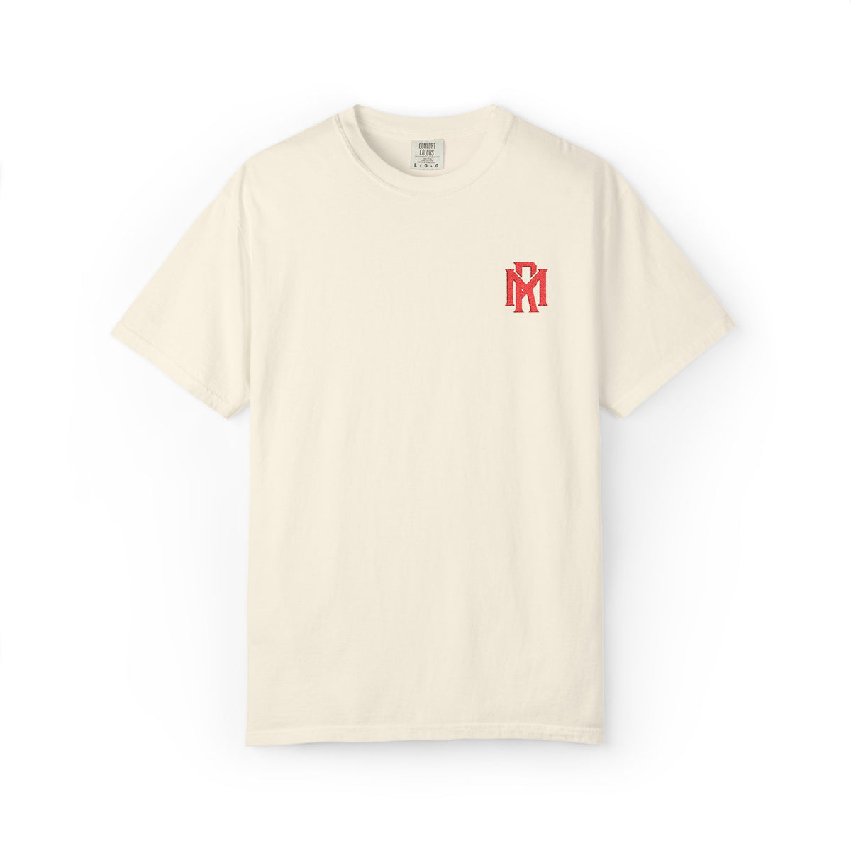 Pixel Heart T-Shirt — Small Red Heart Chest Graphic