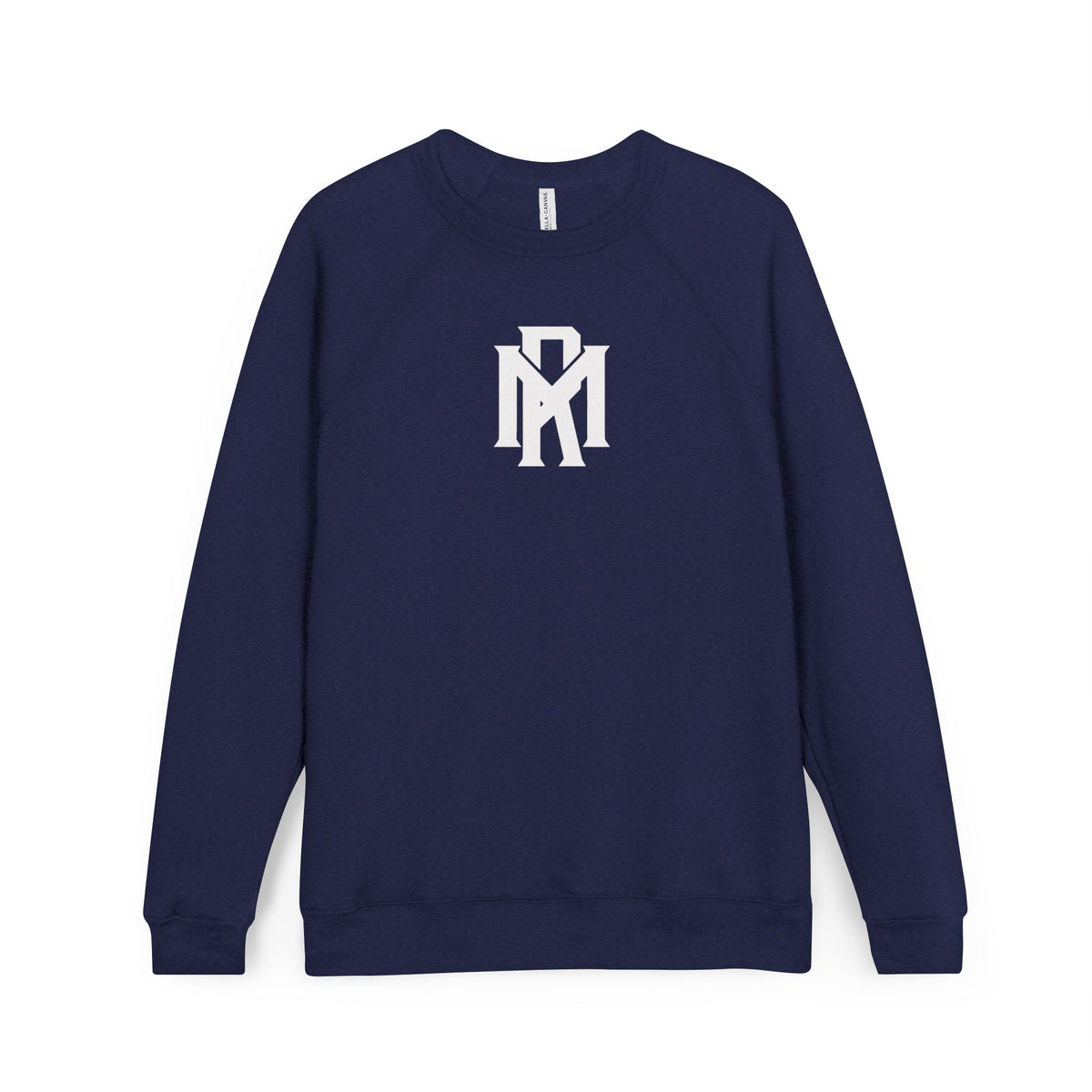 Monogram RM Minimalist Black Raglan Sweatshirt