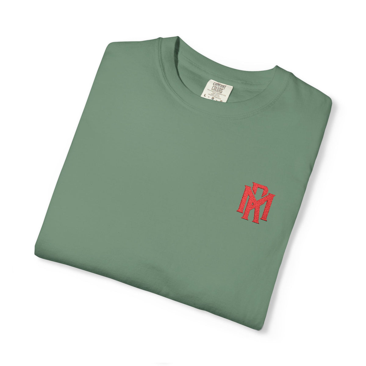 Pixel Heart T-Shirt — Small Red Heart Chest Graphic