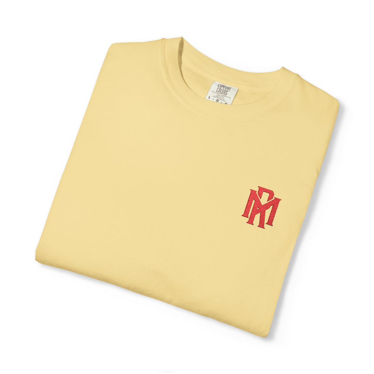 Pixel Heart T-Shirt — Small Red Heart Chest Graphic