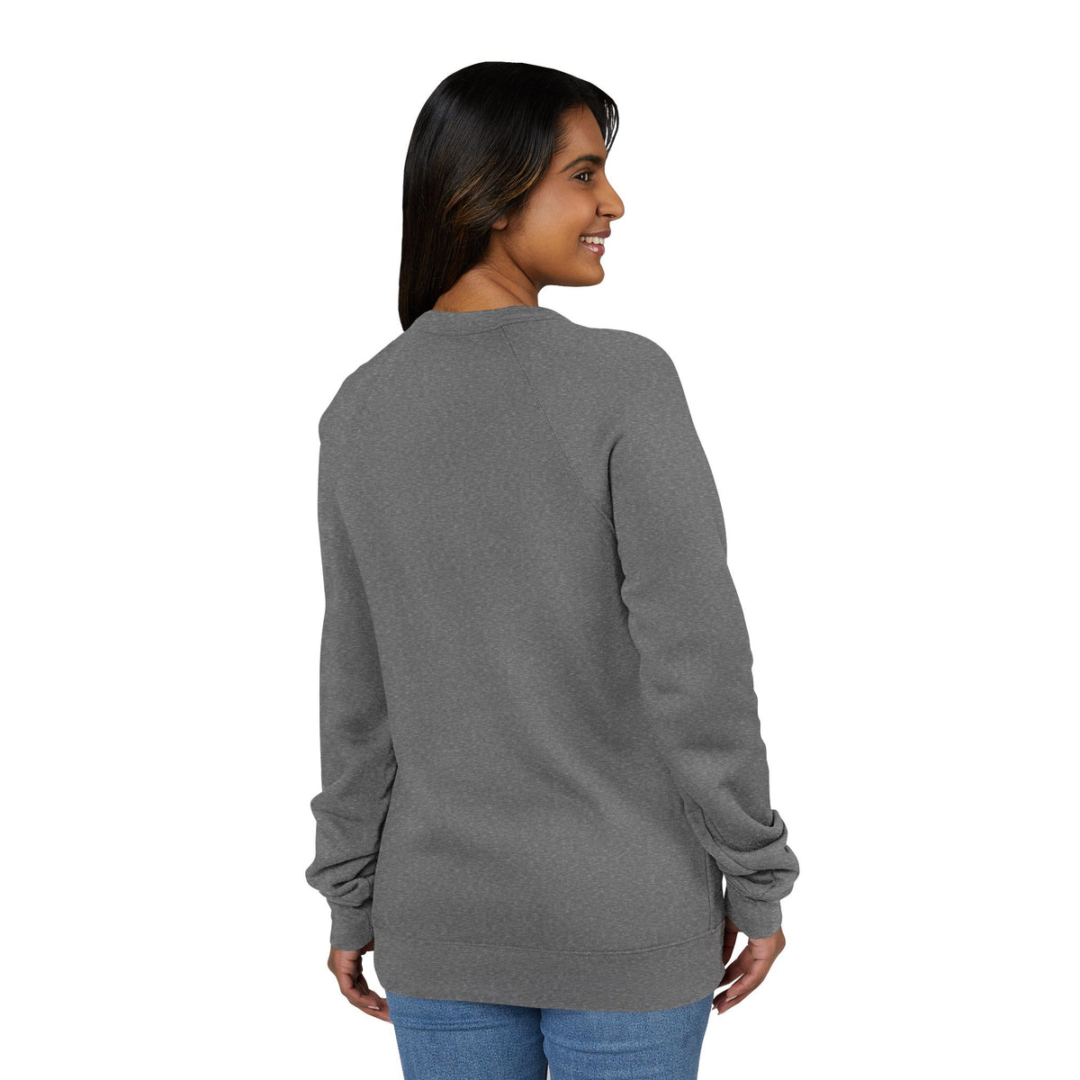Monogram RM Minimalist Black Raglan Sweatshirt