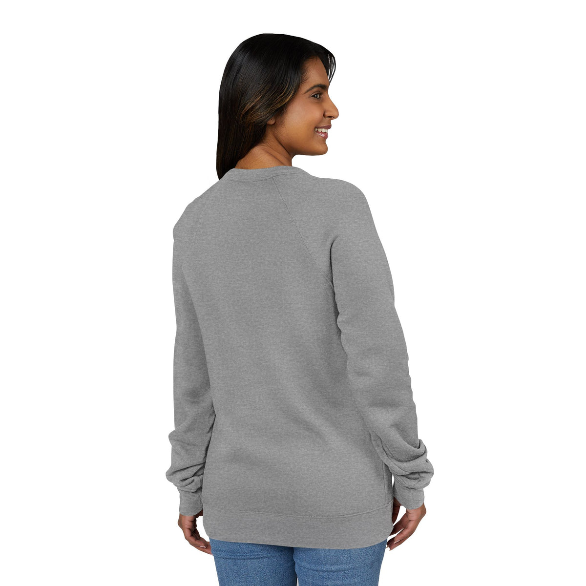 Monogram RM Minimalist Black Raglan Sweatshirt