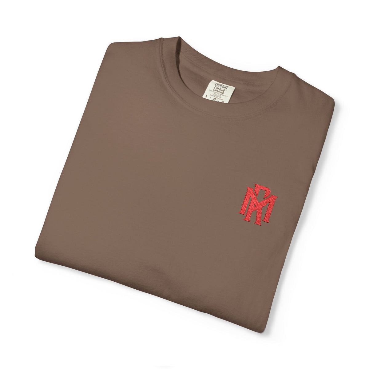 Pixel Heart T-Shirt — Small Red Heart Chest Graphic