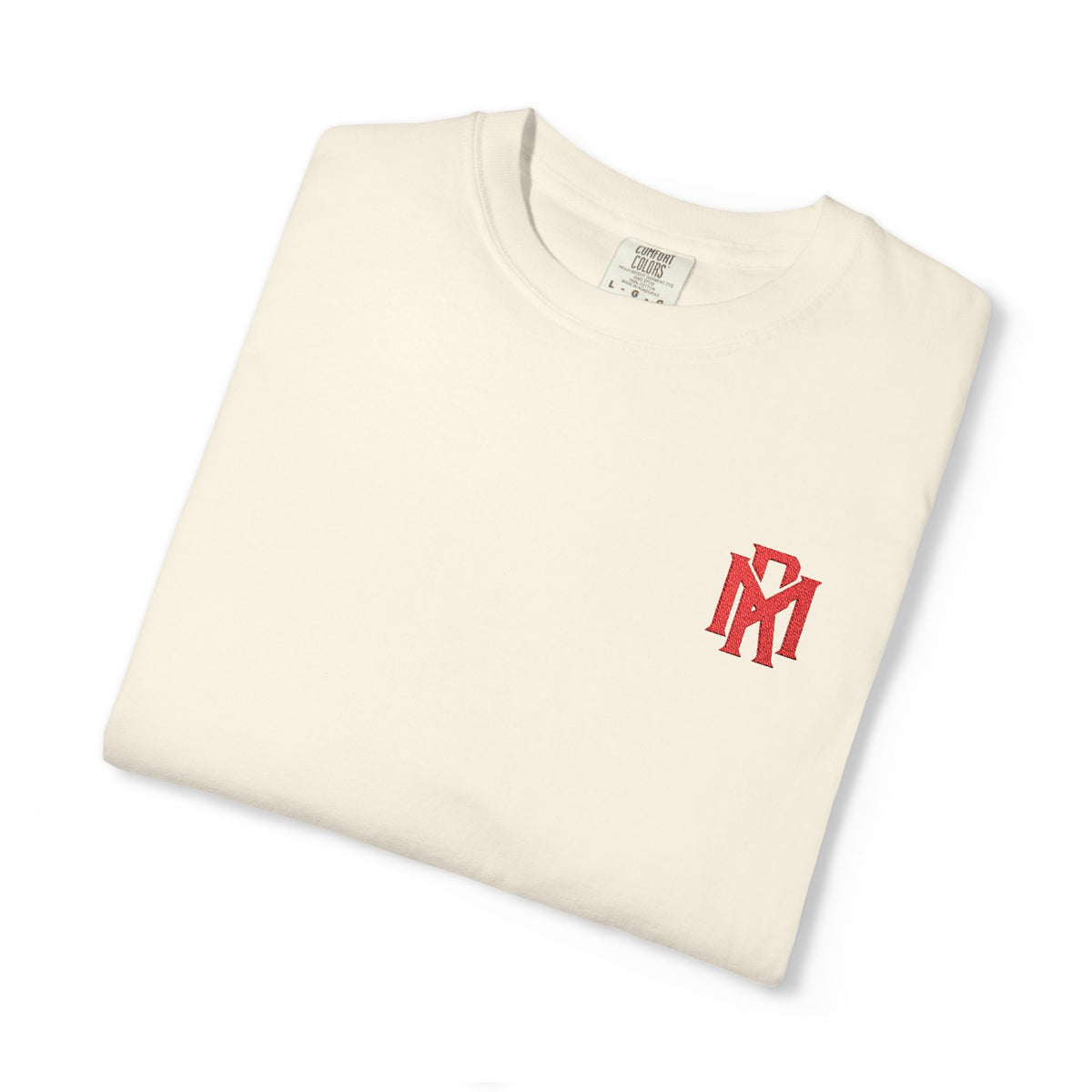 Pixel Heart T-Shirt — Small Red Heart Chest Graphic